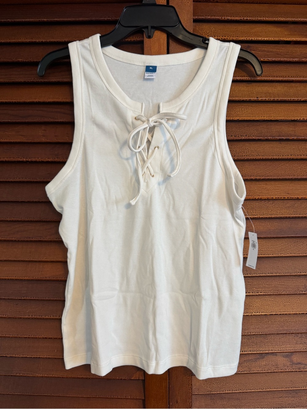 Old Navy Lace-Up Tank Top XL